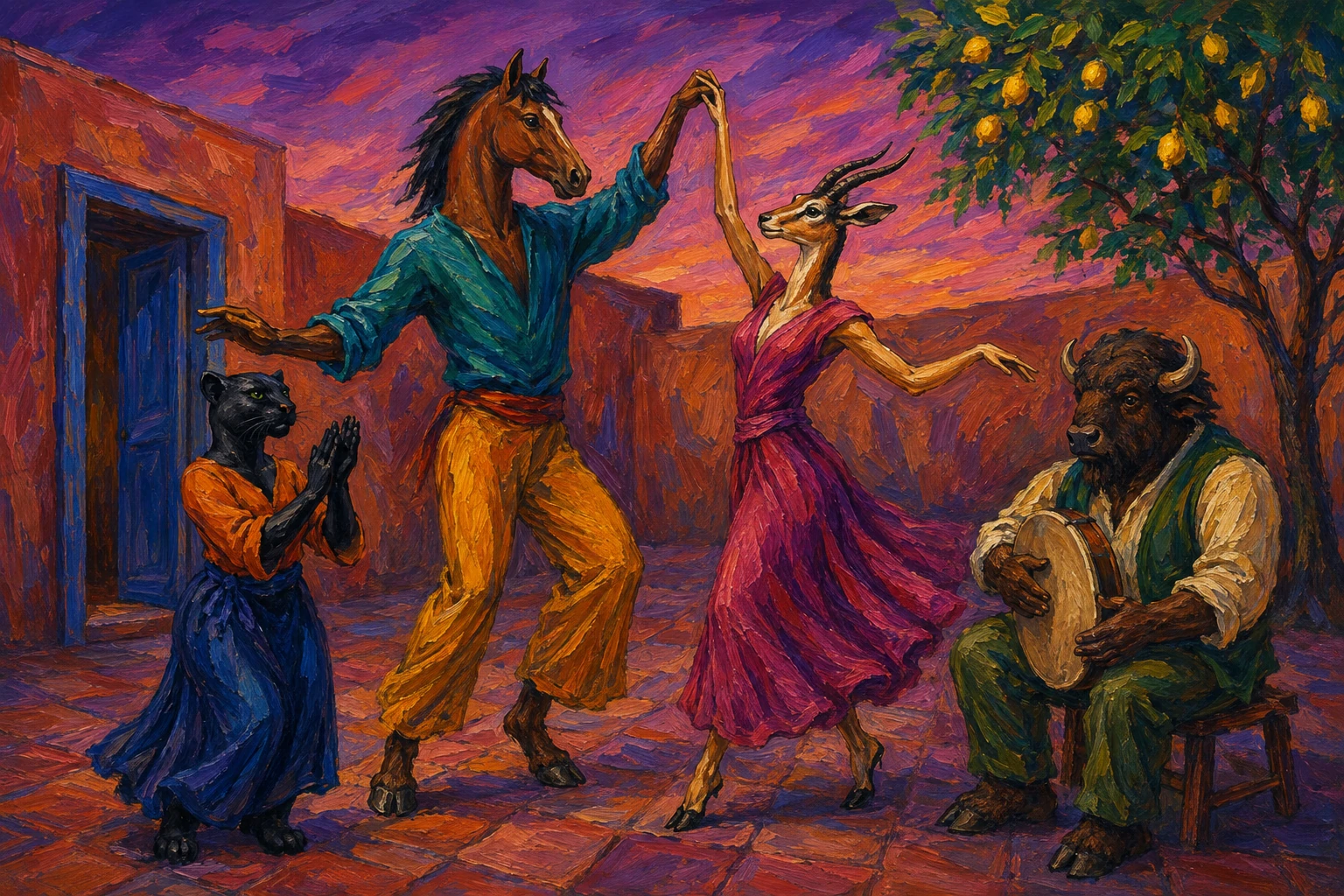نمونه اکسپرسیونیسم رنگگرا